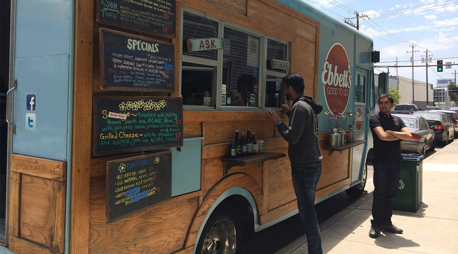 food truck website design