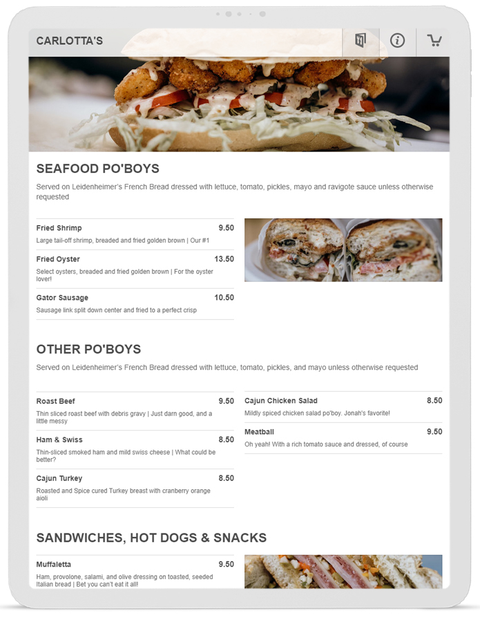 online ordering
